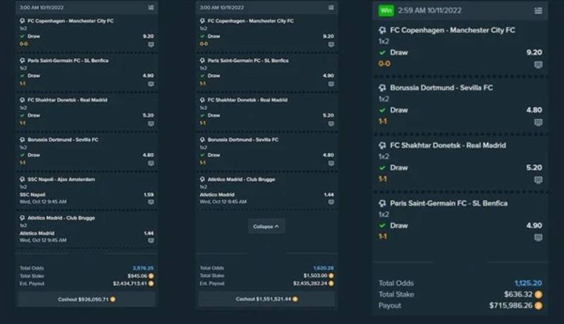 Đặt mức cược hợp lý
