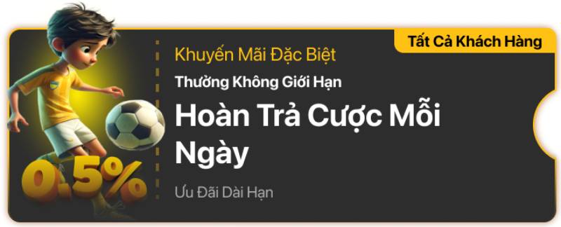Khuyến Mãi V9bet: Ưu Đãi Nổi Bật Dành Cho Thành Viên 2025 3 Hoàn trả không giới hạn tại thể thao và casino
