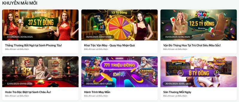 Ưu đãi chào mừng cho người mới tham gia